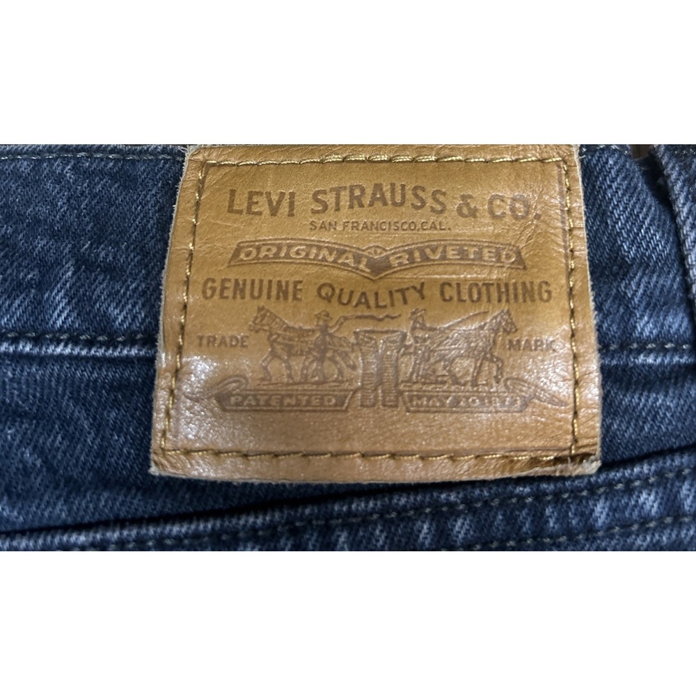 Levis Wedgie BIG E Button Fly Stretch Womens Sz 31 Straight, EXCELLENT CONDITION - Picture 6 of 13